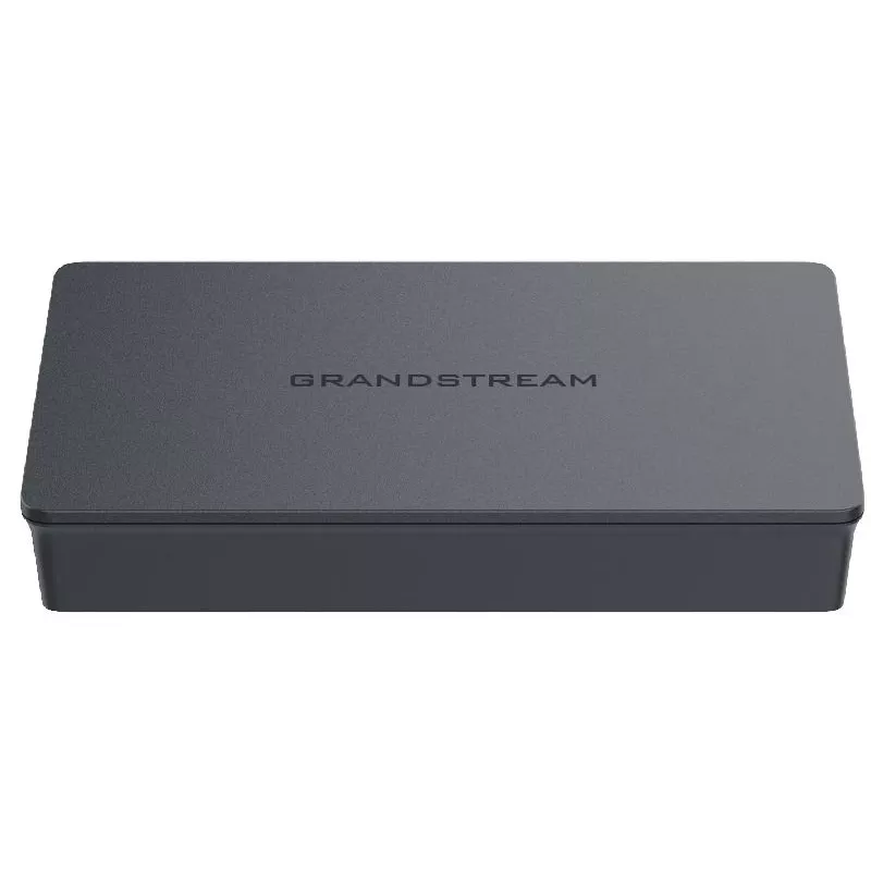 Grandstream GWN7700 Layer 2 Unmanaged Switch 5x Gigabit Ports 10Gbps Switching Capacity 802.1p QoS Schwarz Desktop/Wandmontage 5VDC