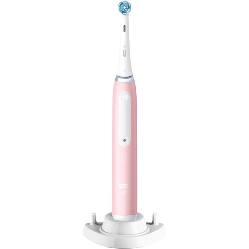Oral-B Elektrische Zahnbürste iO3 Serie Wiederaufladbar Für Erwachsene Anzahl der enthaltenen Bürstenköpfe 1 Blush Pink Anzahl der Zahnputzmodi 3