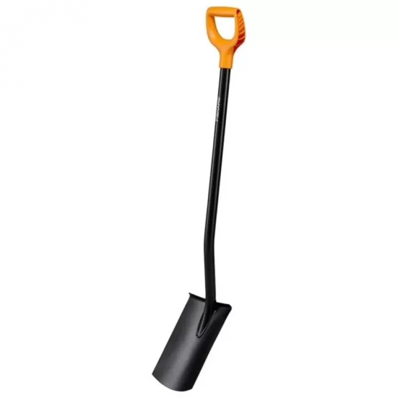 Spade Fiskars 131403 — Fiskars Gartenspaten Modell 131403, Stahlblatt, Holzgriff