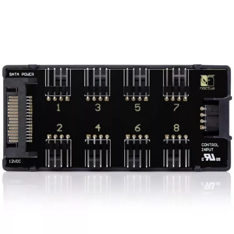 Lüftersteuerung Noctua NA-FH1 4-Pin Schwarz 24W 5-12V