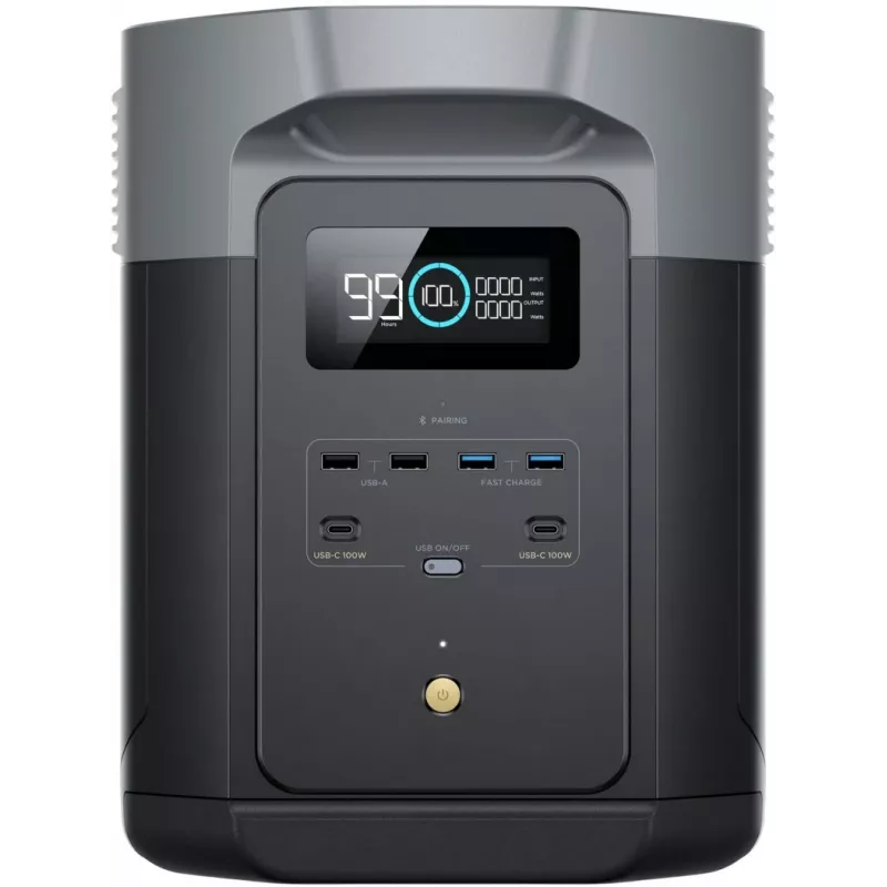 EcoFlow DELTA 2 Max tragbare Powerstation Lithium-Eisenphosphat (LiFePO4) 2400 W 23 kg
