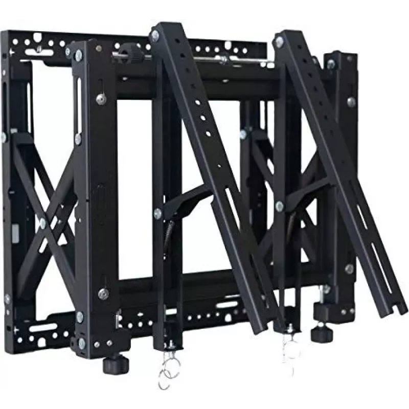 Edbak VWPOP65-P Flachbildschirm-Wandhalterung - Flachbildschirm-Wandhalterungen (60 kg, 42 Zoll, 65 Zoll, 100 x 100 mm, 400 x 200 mm, Schwarz)