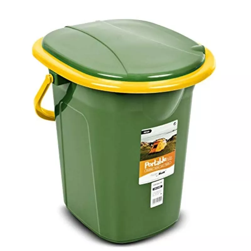 Tragbare Toilette als Eimer GreenBlue GB320GO – Leichter Camping-Toiletteneimer