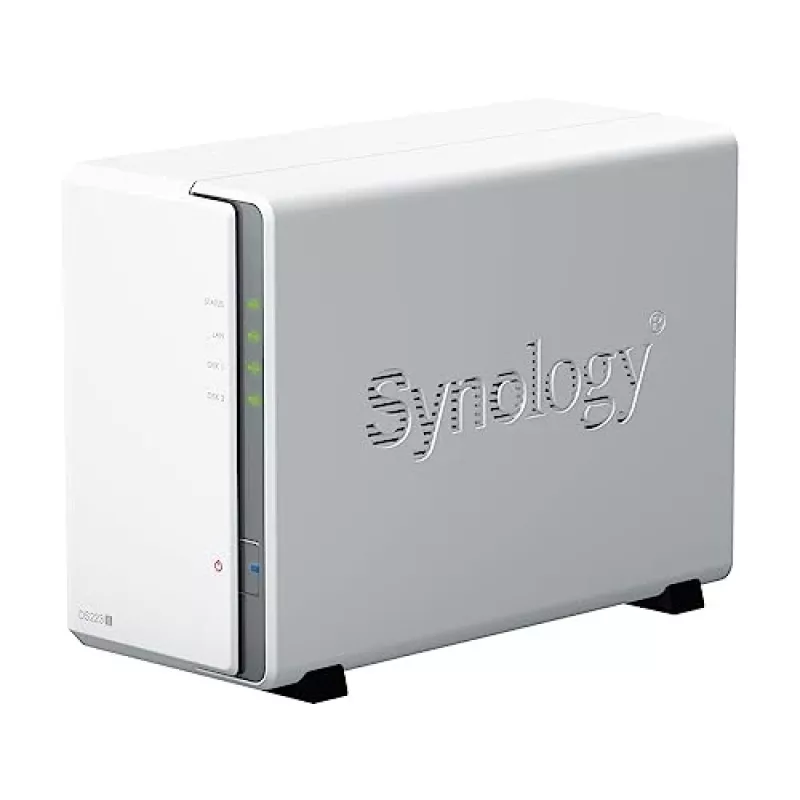 Synology DiskStation DS223J NAS/Speicherserver Desktop Realtek RTD1619B 1 GB DDR4 DiskStation Manager Weiß