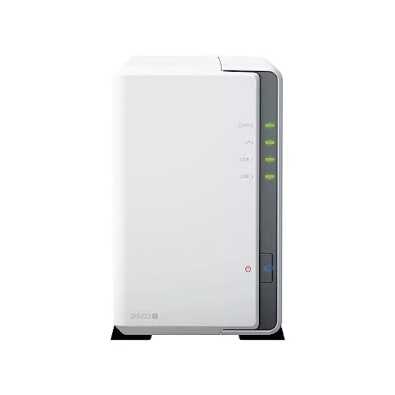 Synology DiskStation DS223J NAS/Speicherserver Desktop Realtek RTD1619B 1 GB DDR4 DiskStation Manager Weiß