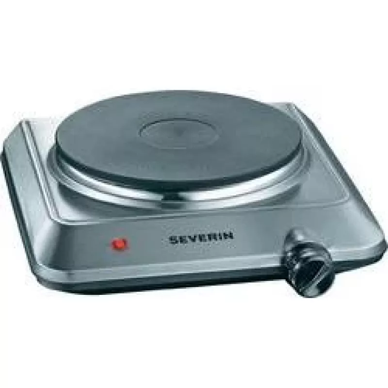 SEVERIN KP 1092 - Elektrische Kochplatte - 1,5 kW - Bürsteter Edelstahl