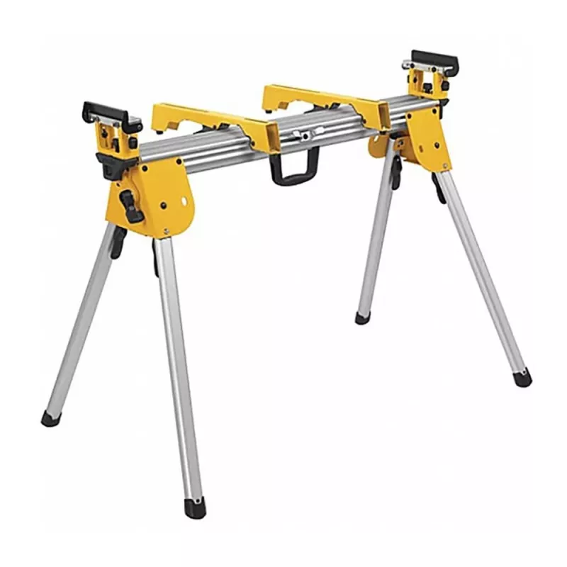 Kapp- und Gehrungssägenständer DeWalt DE7033 — klappbarer Aluminiumständer, 4 Beine, ausziehbar bis 2,5 m, Tragfähigkeit 227 kg, 16 kg