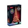 3D Puzzle Cubicfun Eiffelturm Nacht Edition LED von cubicfun Modell 306-L534H – beleuchtetes architektonisches 3D-Puzzle
