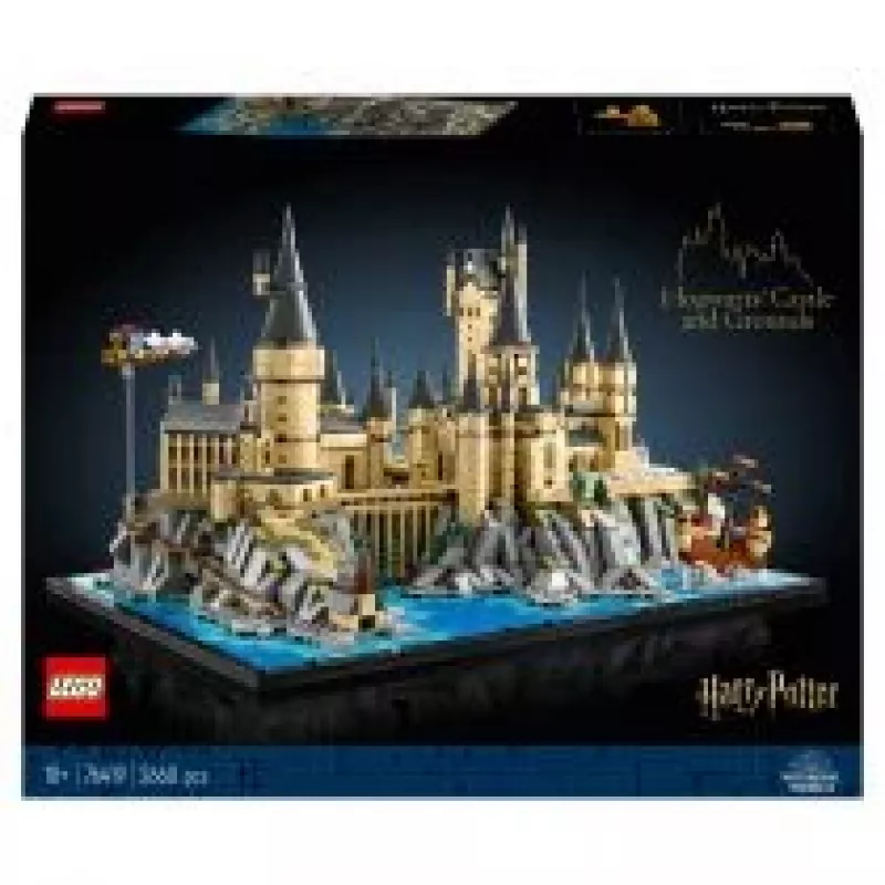 LEGO 76419 Harry Potter Schloss Hogwarts und Gelände, großes Set für Erwachsene mit ikonischen Schauplätzen: Große Halle, Kammer des Schreckens & mehr, Valentinstag
