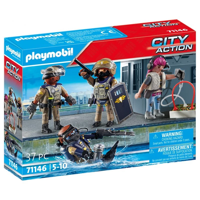 Action-Abenteuer-Spielset Playmobil City Action 71146 Alter 5–10