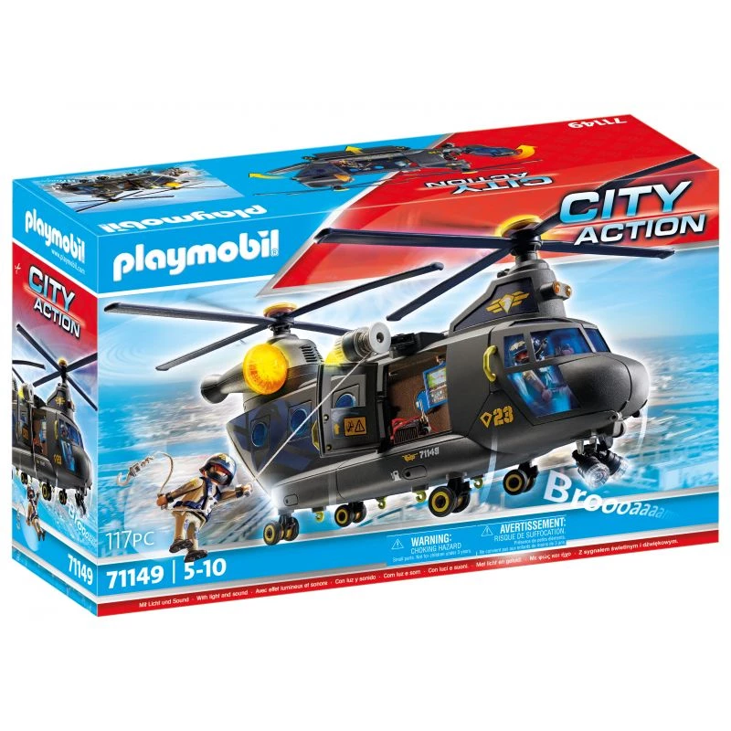 Spielset Playmobil City Action 71149 mit Polizei und Fahrzeugen
