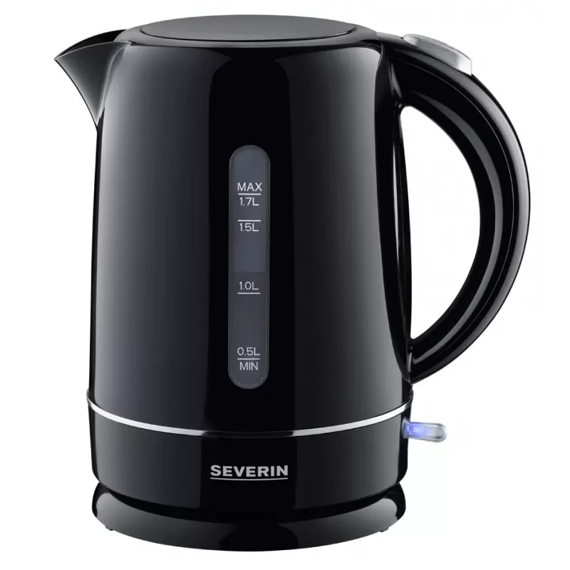 Severin WK 4322 Wasserkocher 1,7 L 2200 W Schwarz