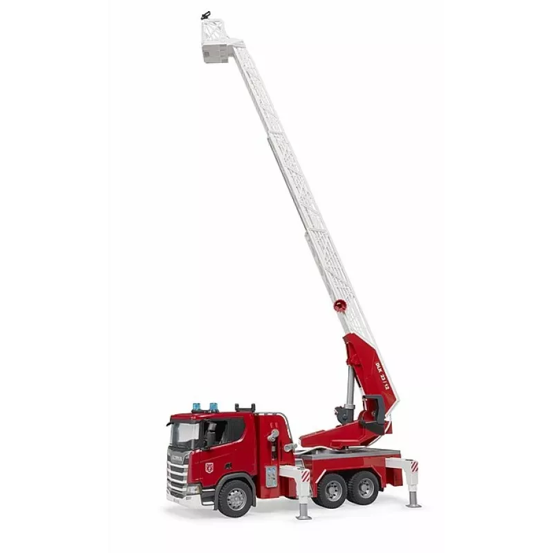 Feuerwehrfahrzeug BRUDER Scania Super 560R Rot Weiß Kunststoff 3+