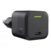 Ladegerät für Mobilgeräte Grün Cell CHARGC06, USB-C 33W, Quick Charge 3.0, AC-Eingang 100–240V, schwarz
