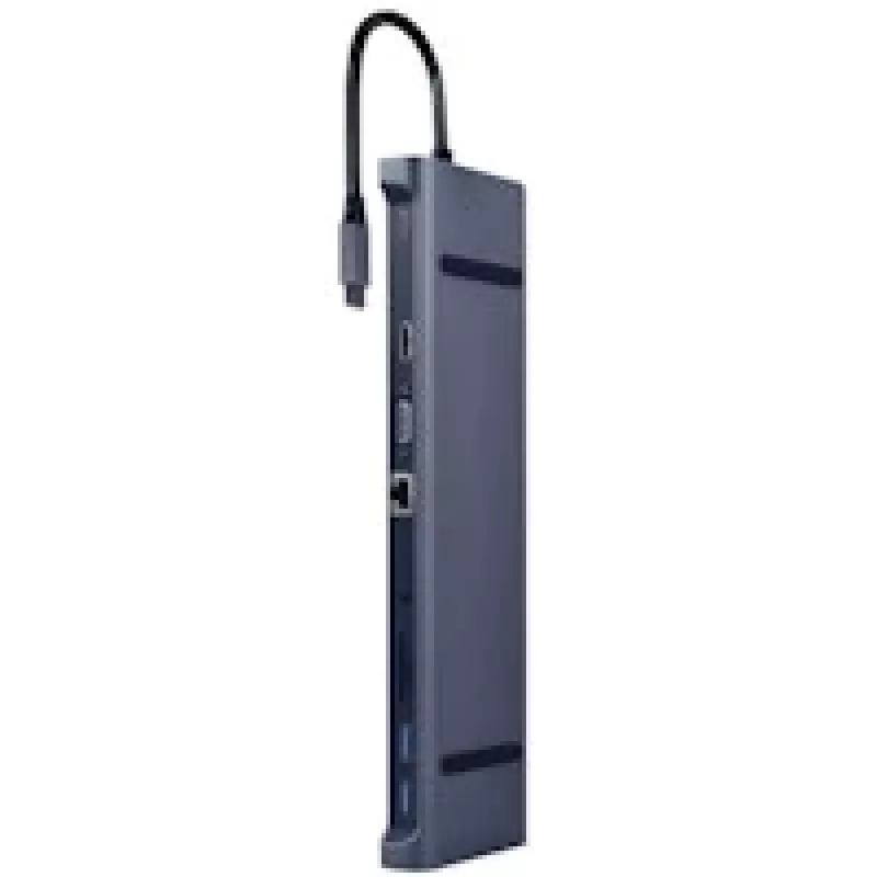 Gembird a-CM-COMBO10-01 Notebook Dock/Port-Replikator Kabelgebundenes USB...