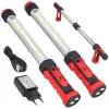 MCE230 Cob LED Xxl 2X Werkstattlampe mit Magnet und Haken, Dual-Modi, 1200 Lumen max. - Maclean