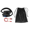 Hama 00184160 Kopfhörer/Headset Kabelgebunden & Kabellos Kopfband Anrufe/Musik USB Typ-C Bluetooth Schwarz, Blau