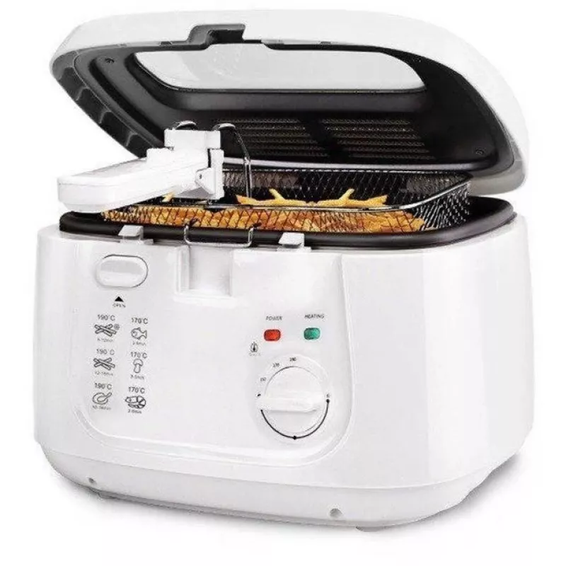 Esperanza EKG012 Fritteuse 2,5L, Weiß