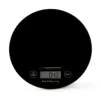 Esperanza EKS003K Küchenwaage Schwarz Flache Oberfläche Rotondo Elektronische Küchenwaage