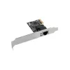 Interne Ethernet-Netzwerkkarte LANBERG PCE-1GB-201, PCI Express, 1× RJ-45 Gigabit (1000 Mbit/s), schwarz