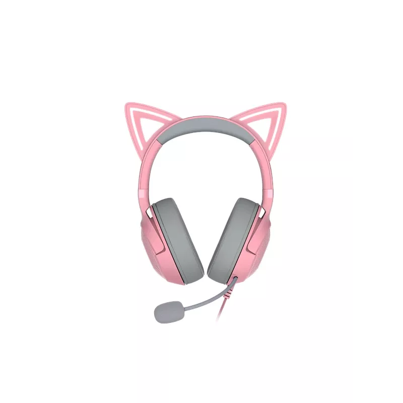 Kabelgebundenes Over-Ear-Headset Razer RZ04-04730200-R3M1 — ohrumschließend, 1,3 m Kabel, 353 g, rosa