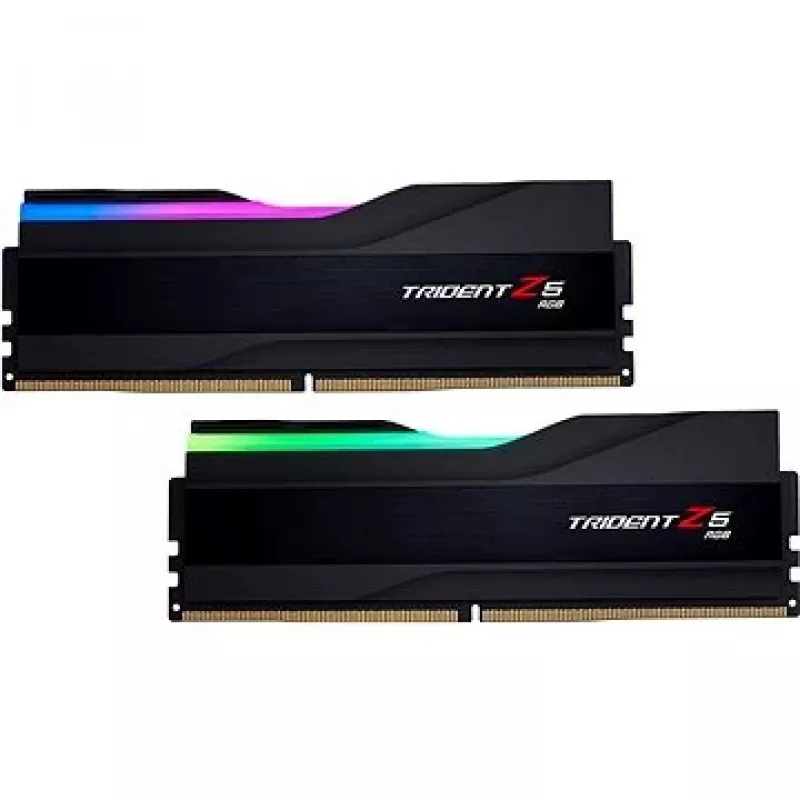 Desktop DDR5-Speichermodul G.SKILL 96 GB (2x48 GB) 6800 MHz CL34 288-Pin DIMM XMP 3.0 mit Kühlkörper und mehrfarbiger Hintergrundbeleuchtung