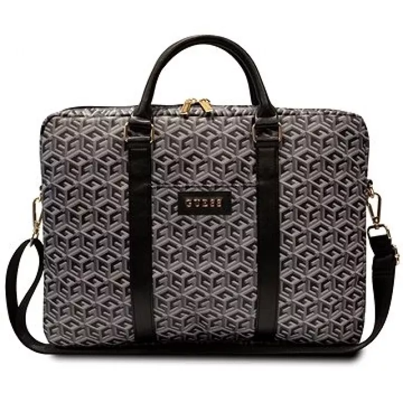 Guess GCube Stripes Bag für 16 Laptop Schwarz - GUCB15HGCFSEK
