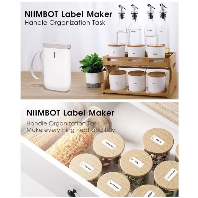 Thermoetiketten Niimbot T14*60-110 110 Stück Weiß