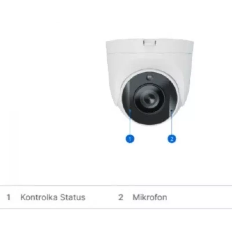 Synology TC500 Sicherheitskamera Turret IP-Überwachungskamera Innen & Außen 2880 x 1620 Pixel Decke