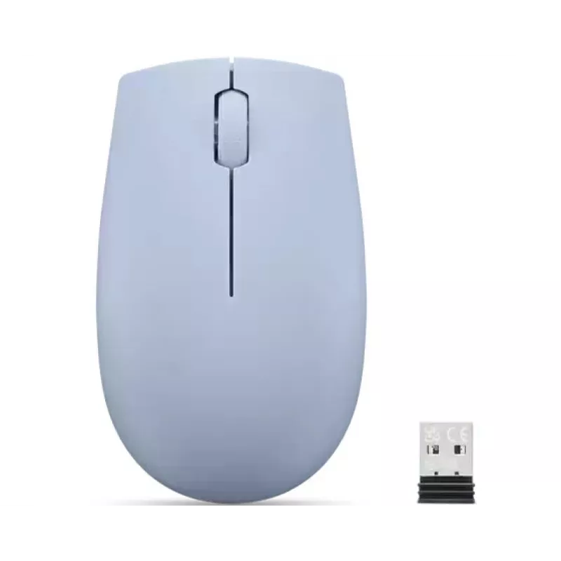 Kabellose beidhändige Maus Lenovo GY51L15679 — Frostblau, RF 2,4 GHz, 1000 DPI, 3 Tasten, AA-Batterie