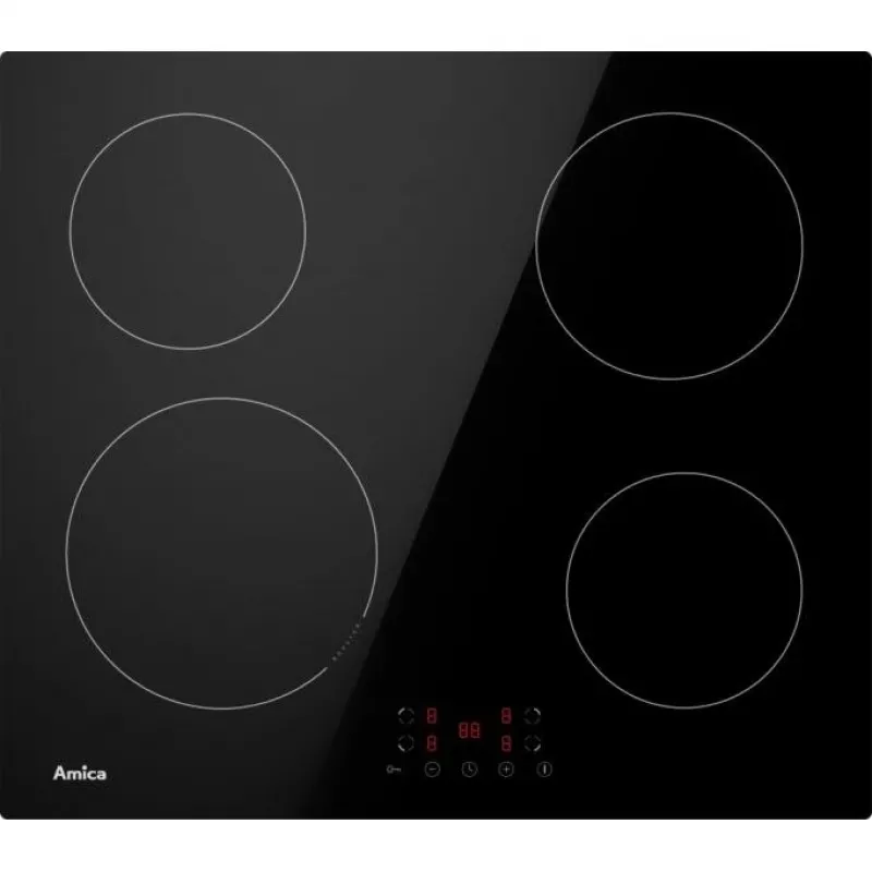 Induktionskochfeld AMICA PI6501, 4 Kochzonen, Touch-Bedienung