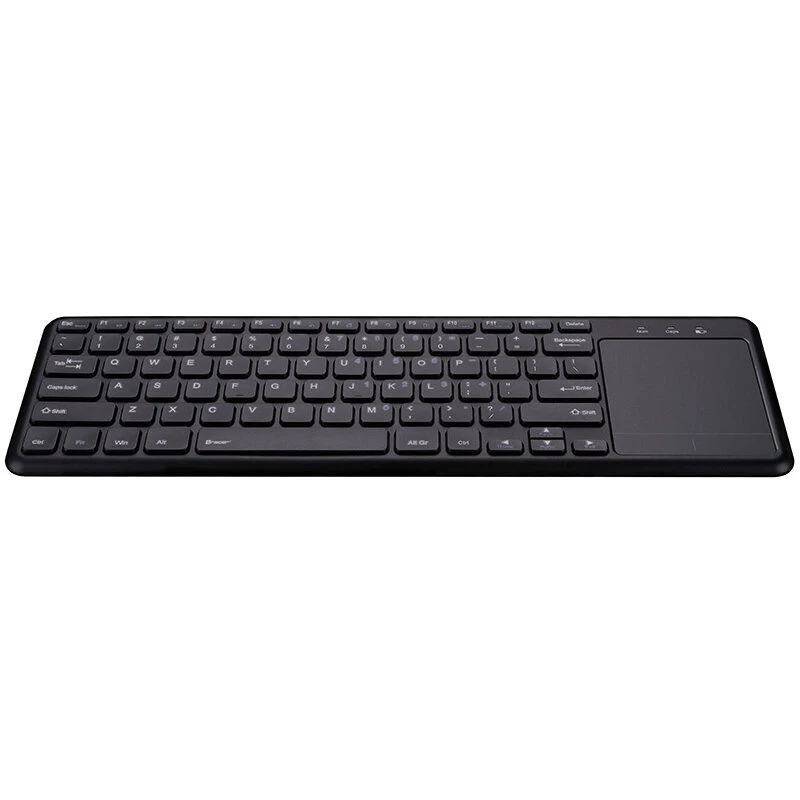 Funk-Tastatur RF TRACER TRAKLA46367 — Full-Size, Membran, Touchpad, 2,4 GHz, Schwarz