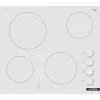 Strahlungselektrokochfeld Bosch PKE612CA2E, 6600 W, 4 Kochzonen, Weiß