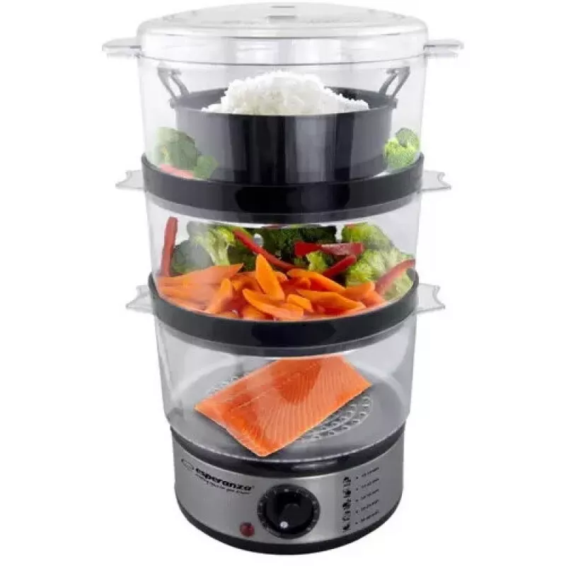 Elektrischer Wasserkocher ESPERANZA EKG009 VOLCANO — 1,7 L, 2200 W, Edelstahl-Heizelement