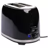 Toaster LAFE TSB003B 2-Scheiben 850 W, einstellbare Bräunung, herausnehmbare Krümelschublade