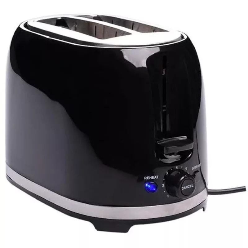 Toaster LAFE TSB003B 2-Scheiben 850 W, einstellbare Bräunung, herausnehmbare Krümelschublade