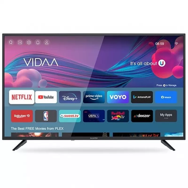 Fernseher Allview 43iPlay6000-F, 108 cm, Smart TV, FullHD, LED, Klasse E, Schwarz