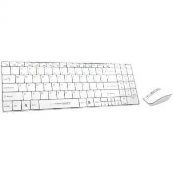Kit Tastatur und Maus Esperanza Liberty EK122W, Weiß