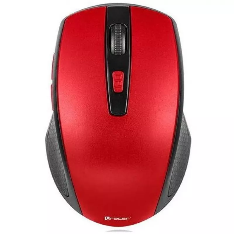 Kabellose optische Rechtshänder-Maus TRACER TRAMYS46750 — 1600 DPI, RF 2,4 GHz, Nano-USB-Empfänger, 6 Tasten, AA-Batterie