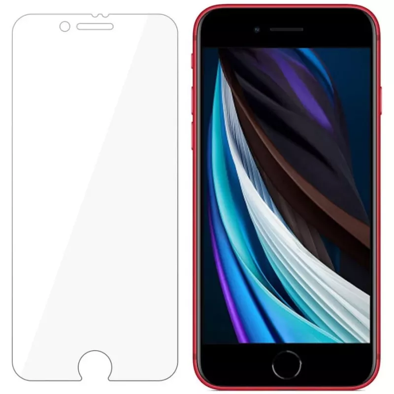 Schutzglasfolie 3MK Flexible Glass für iPhone SE 2020, 0,3 mm, transparent