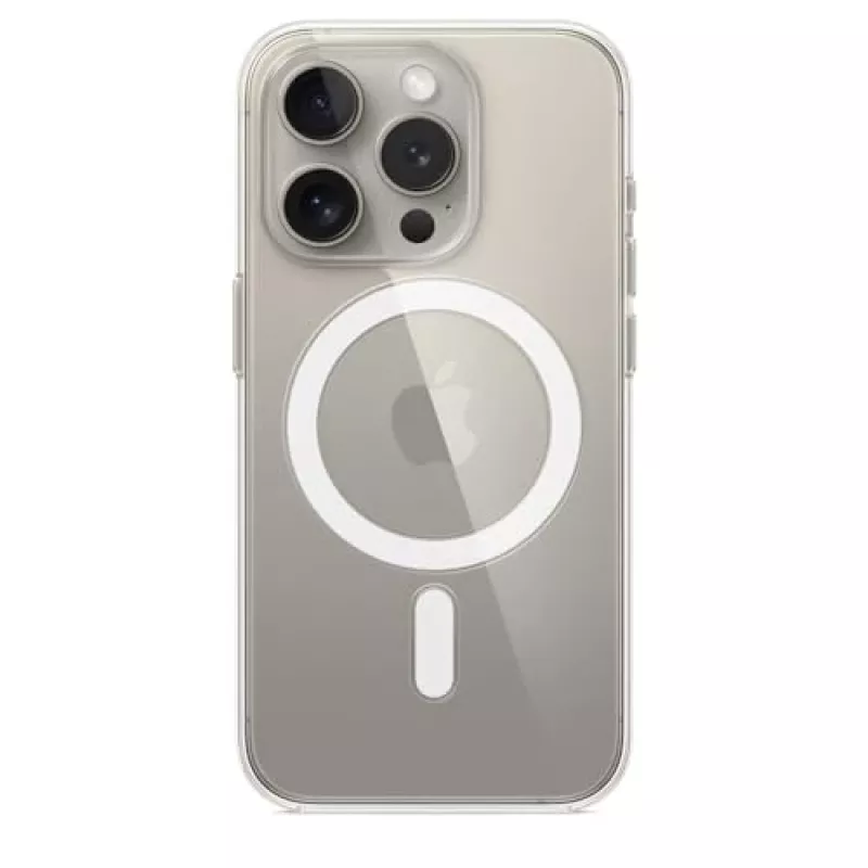 Apple iPhone 15 Pro Hülle mit MagSafe – Transparent