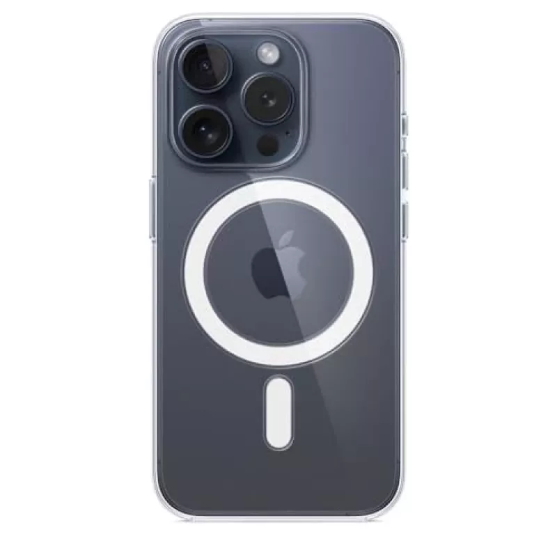 Apple iPhone 15 Pro Hülle mit MagSafe – Transparent