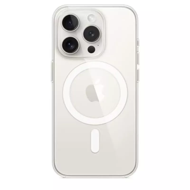Apple iPhone 15 Pro Hülle mit MagSafe – Transparent