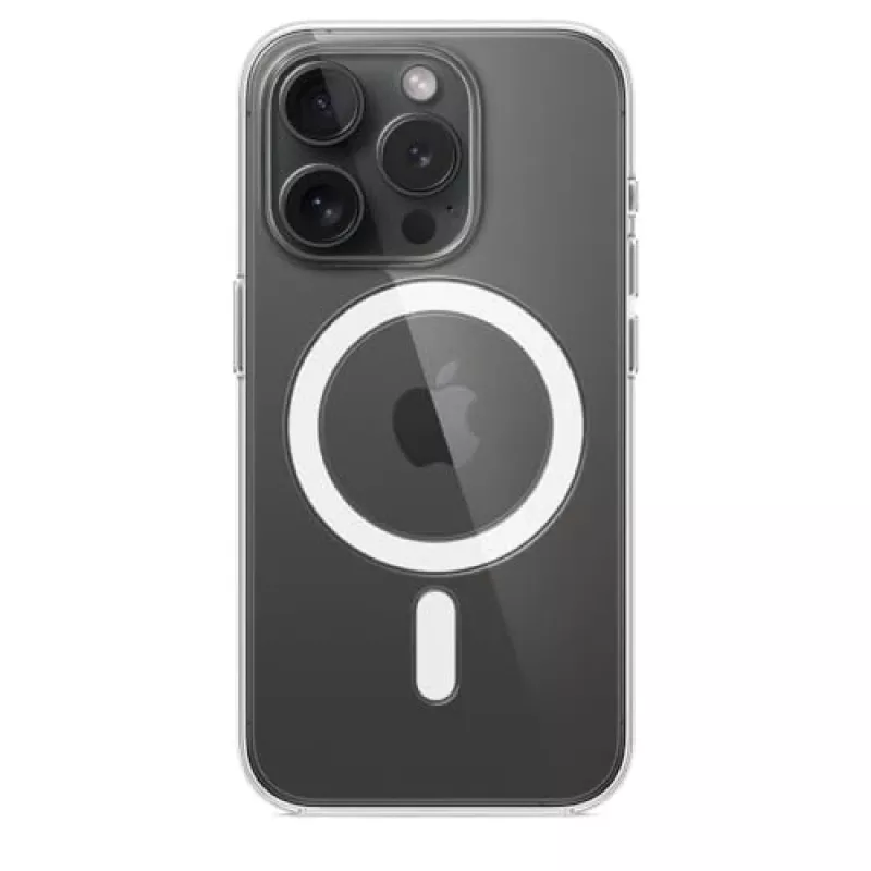 Apple iPhone 15 Pro Hülle mit MagSafe – Transparent