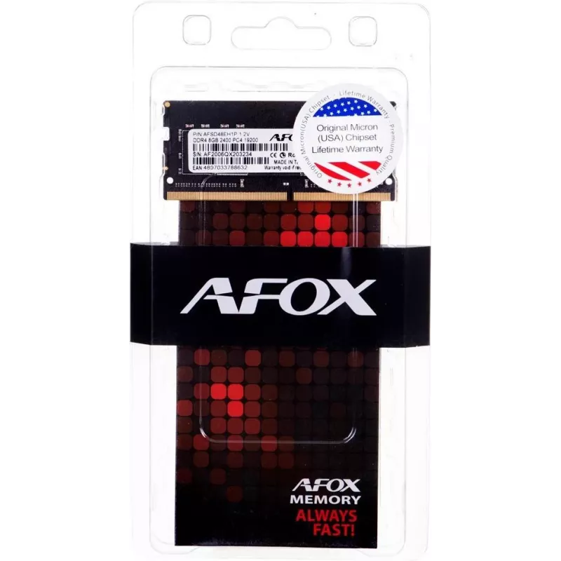 Afox SO-DIMM DDR4 8GB 2 400MHz