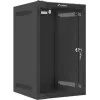 Wandmontage-Rack LANBERG WF10-2309-10B 9U, 469×280×310 mm, 10 Zoll Tiefe, schwarz, IP20