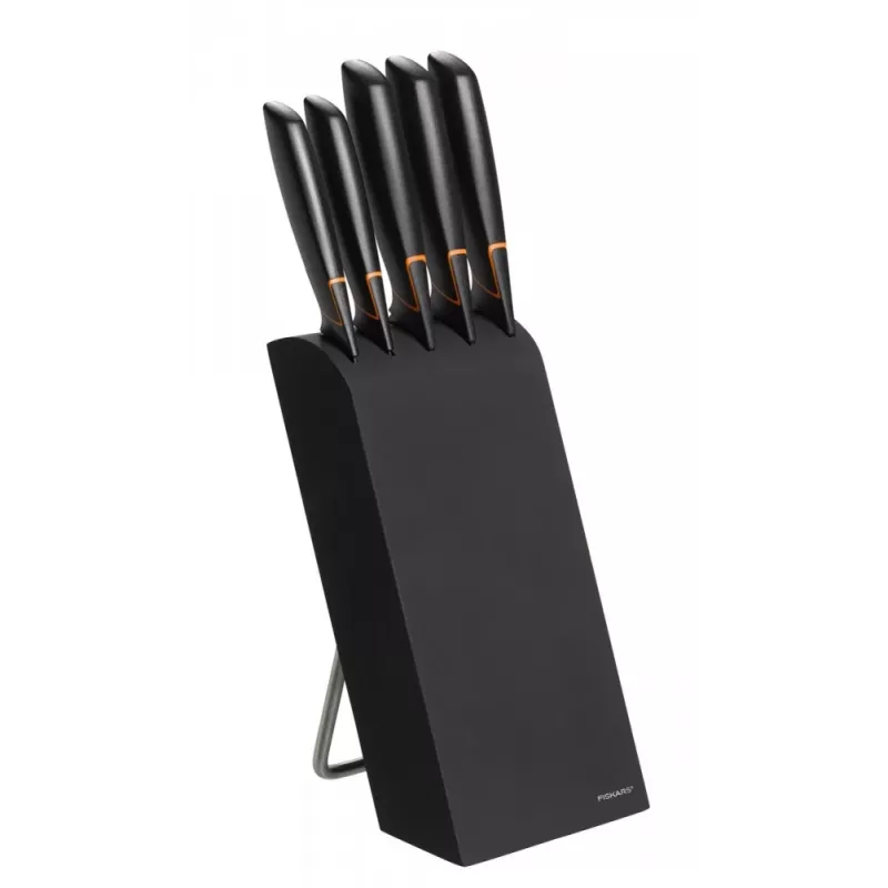 Fiskars 978791 - Edelstahl - Schwarz - Schwarz Orange