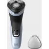 Elektrischer Rotationsrasierer Philips 3000X Series X3003/00 — 3-fach, nass & trocken, NiMH-Akku, 40 Min. Laufzeit