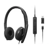 Lenovo 4XD1M45627 Kopfhörer/Headset Kabelgebunden Kopfband USB Typ-C Schwarz