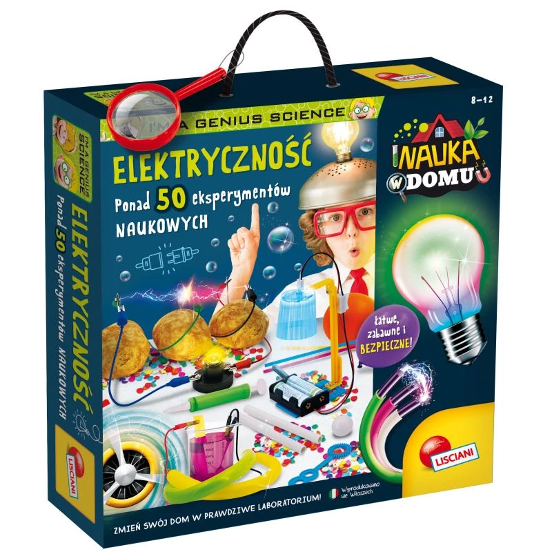 Pädagogischer Elektronikbausatz Liscianigiochi Set I'm A Genius Electricity (Modell 304-pl97524)